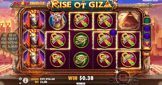 Rise of Giza PowerNudge slot